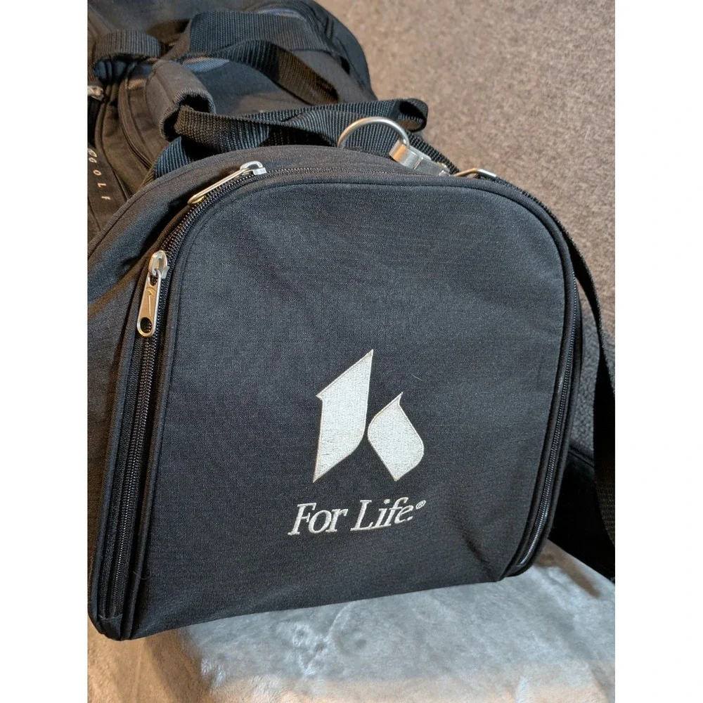 Nike‎ Golf Adult Unisex Medium Duffel Black Bag Carry On